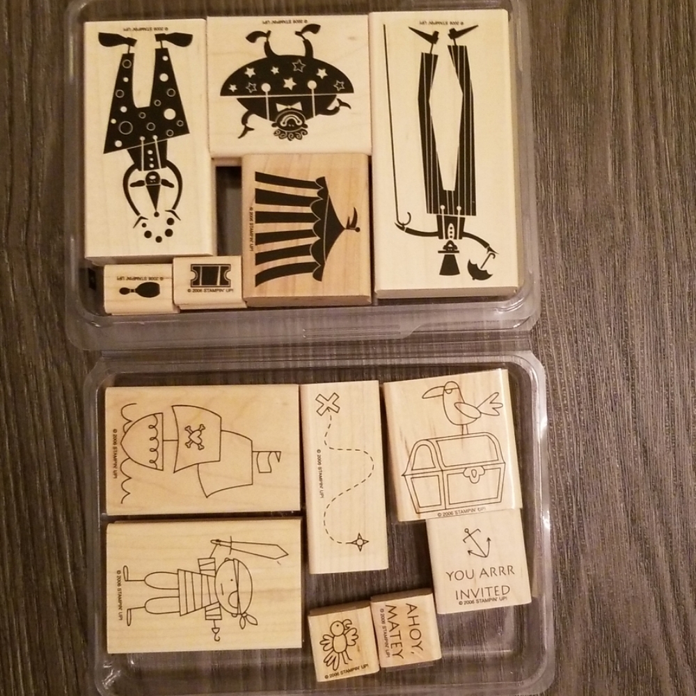 Stampin' Up Ahoy Matey & Clowning Around stamp set